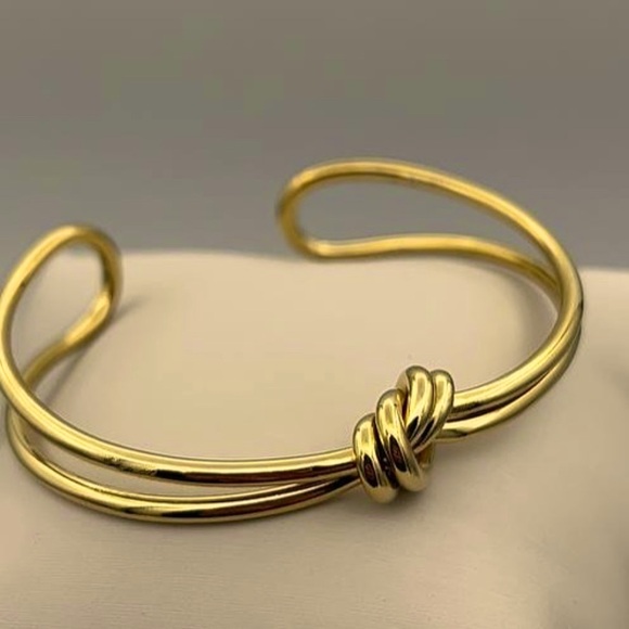 Boho Knot Bangle Bracelet - Picture 1 of 5